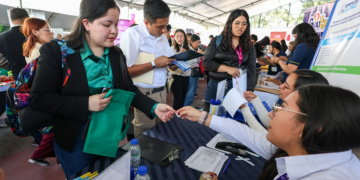 Mujeres lideran participación en la Feria Nacional del Empleo./Foto: Mintrab.