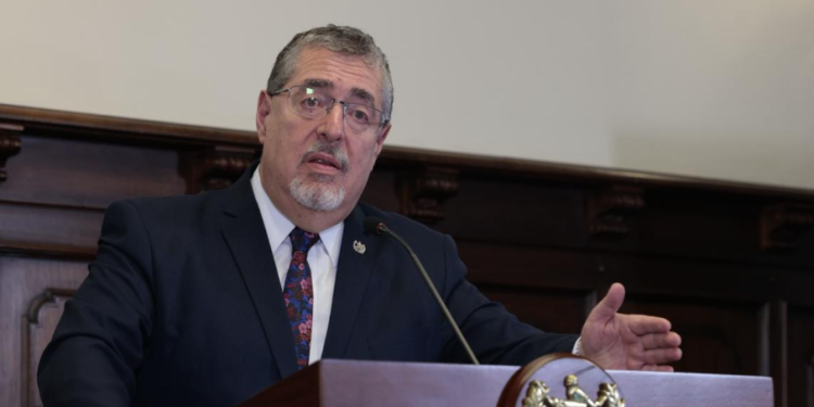 Presidente Bernardo Arévalo. / Foto: Alex Jacinto