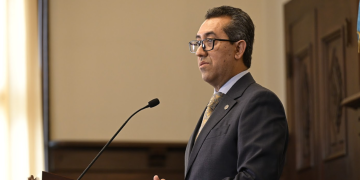 Ministro de Finanzas Públicas, Jonathan Menkos. / Foto: Alex Jacinto.