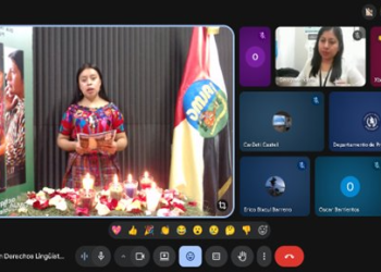 Comunidad lingüística "kaqchikel" realiza taller de derechos lingüísticos y culturales. / Foto: ALMG.