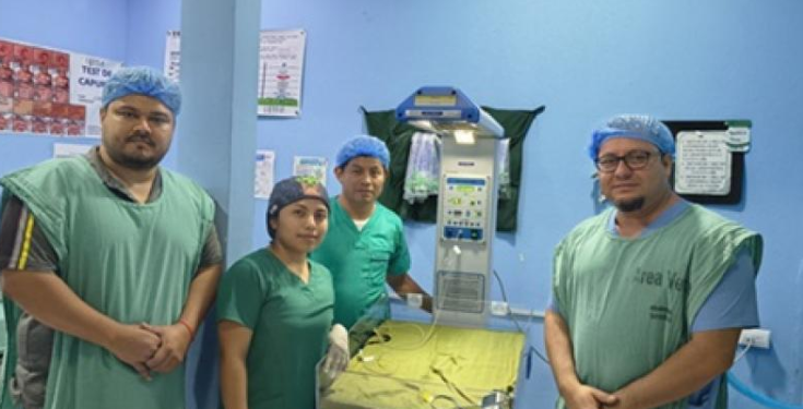 Hospital de Sayaxché refuerza sus servicios con incorporación de equipo médico