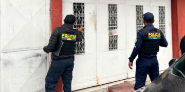 24 allanamientos en distintos sectores del departamento de Guatemala. / Foto: PNC