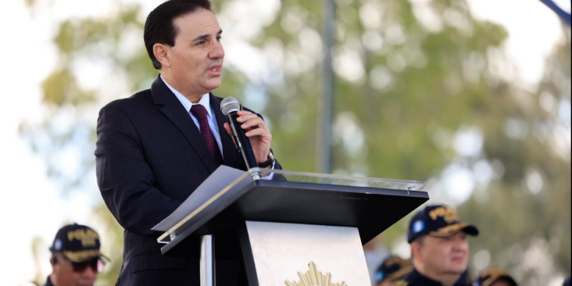 Ministro de Gobernación, Marco Antonio Villeda. / Foto: Noé Pérez