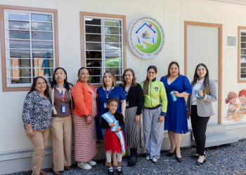 UCEE entregó módulo prefabricado para dar continuidad educativa a niños en hospital./Foto: UCEE.