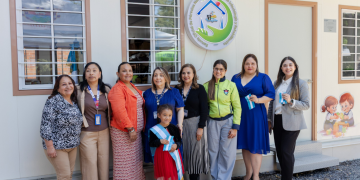 UCEE entregó módulo prefabricado para dar continuidad educativa a niños en hospital./Foto: UCEE.