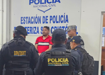 Juan Francisco Rivas Rivera, de 34 años, quien fue localizado por agentes de la comisaría 14. / Foto: PNC