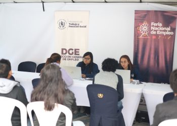Inicia Feria Nacional del Empleo en la Ciudad de Guatemala./Foto: Mintrab.