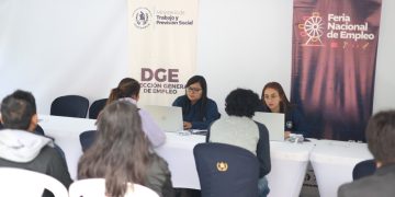 Inicia Feria Nacional del Empleo en la Ciudad de Guatemala./Foto: Mintrab.