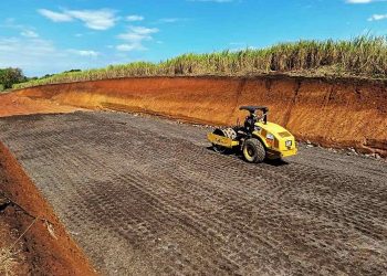 Ampliación a cuatro carriles avanza en Guanagazapa, Escuintla./Foto: CIV.