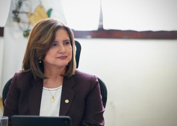 Vicepresidenta rechaza la elección del rector de la Usac. (Foto: Vicepresidencia de la República)
