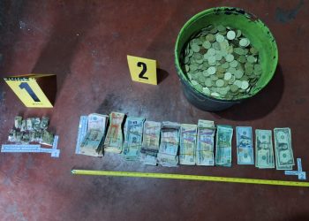 En el lugar fueron incautadas 11 bolsas que contenían marihuana, presuntamente destinadas para su distribución en el sector. / Foto: PNC