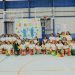 350 niñas, niños y adolescentes mostraron su talento y corazón en el primer encuentro de gimnasia rítmica. / Foto: SBS.
