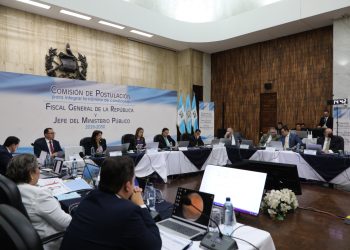 Comisión de postulación para la elección de fiscal del Ministerio Público. / Foto: OJ.