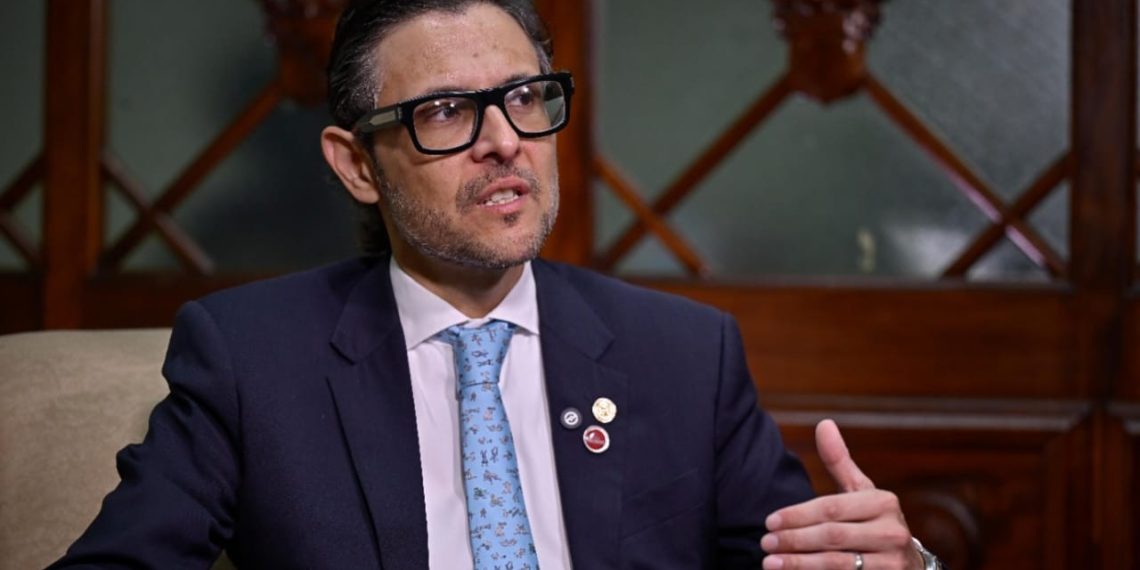 Procurador general de la Nación, Julio Saavedra. / Foto: Álvaro Interiano.