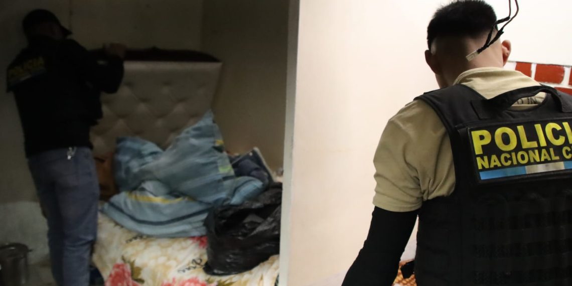 Requisa en Pavón efectuada el 17 de abril. / Foto: PNC.