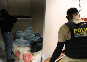 Requisa en Pavón efectuada el 17 de abril. / Foto: PNC.