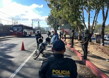 Estas estrategias contemplan la coordinación interinstitucional, incluyendo el apoyo del Ejército de Guatemala. / Foto: PNC