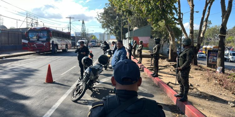 Estas estrategias contemplan la coordinación interinstitucional, incluyendo el apoyo del Ejército de Guatemala. / Foto: PNC
