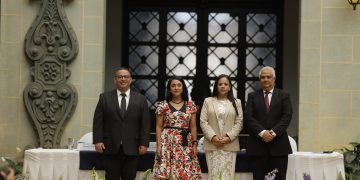 Lanzamiento de campaña por los 30 años de la Firma de los Acuerdos de Paz. / Foto: Gilber García