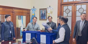 Secretaría General de la Presidencia recibe nueva nómina de aspirantes a fiscal general. / Foto: Gobierno de Guatemala.