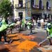 Limpia y Verde lidera la limpieza de más de 5 mil 400 alfombras en la ciudad