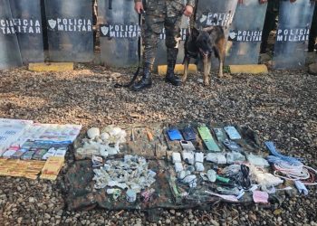 Durante la inspección en Renovación I, las fuerzas de seguridad localizaron diversos objetos prohibidos / Foto: Ejército