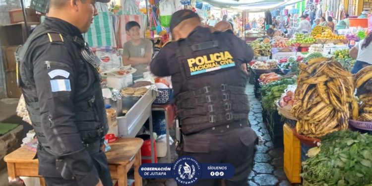 Mantienen acciones de seguridad para garantizar tranquilidad de vecinos de Jutiapa