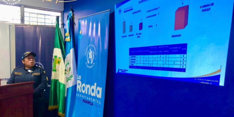 Presentan avances en seguridad y gestión de riesgos durante La Ronda Departamental de Escuintla