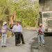Avanzan trabajos de pavimentación en aldea Veguitas en San Juan Ermita