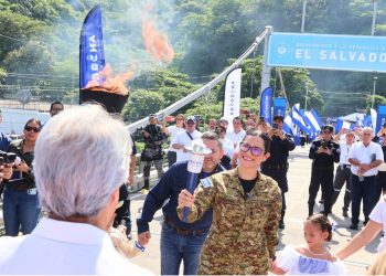 Primera gira de coordinación para el recorrido de la Antorcha Centroamericana por la Paz
