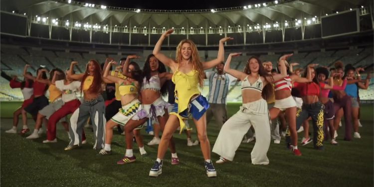 Shakira presenta la canción oficial del Mundial 2026
