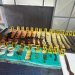 Las armas se encontraban cajas con ropa llegaron como encomienda.
