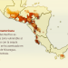 El corredor seco de Centroamérica abarca áreas desde México hasta Panamá.