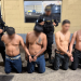 Capturan a mareros Salvatrucha con armas de fuego y municiones./Foto: PNC.