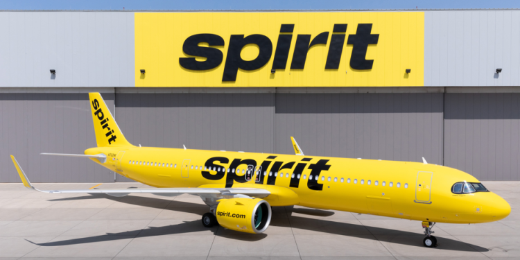 DGAC informa sobre el cese de operaciones de Spirit Airlines./Foto: Spirit Airlines.