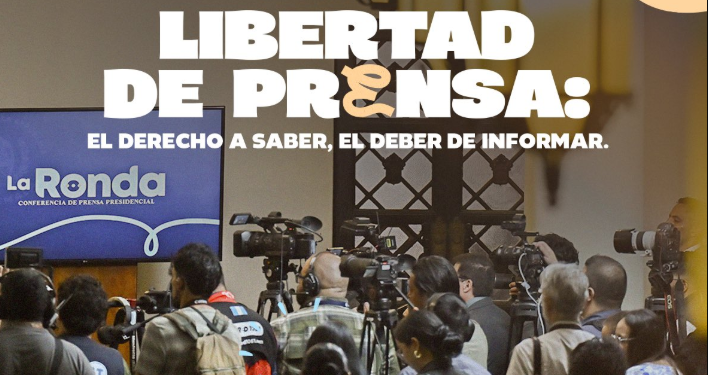 Gobierno reconoce la labor de los periodistas en el Dia Mundial de la Libertad de Prensa