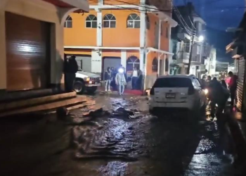 Lluvias provocaron daños en distintos puntos del país./Foto: Conred.