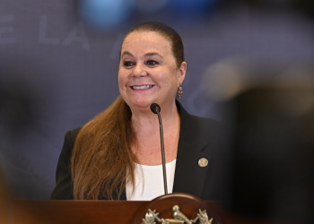 La ministra de Educación compartió logros en materia de tecnología, lectura y expansión de la educación. (Foto: Álvaro Interiano)