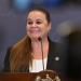 La ministra de Educación compartió logros en materia de tecnología, lectura y expansión de la educación. (Foto: Álvaro Interiano)