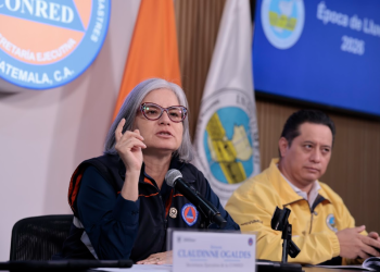 Conred gestiona atención ante posibles emergencias por lluvias./Foto: Analí Camey,