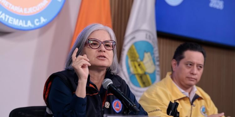 Conred gestiona atención ante posibles emergencias por lluvias./Foto: Analí Camey,