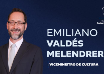Emiliano Valdés Melendreras asume como Viceministro de Cultura./Foto: MCD.