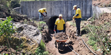 CIV intensifica acciones de prevención ante temporada de lluvias./Foto: Covial.