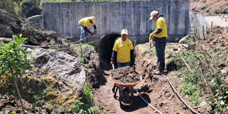 CIV intensifica acciones de prevención ante temporada de lluvias./Foto: Covial.