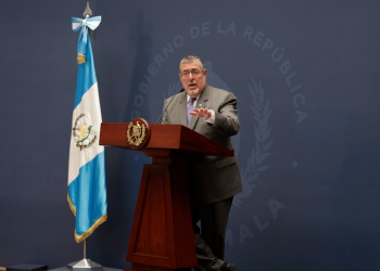 Presidente Arévalo en la ronda. / Foto: Dickens Zamora