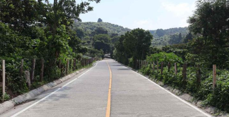 Mejoramiento vial en San Pedro Yepocapa./Foto: FSS.