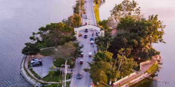 Puente relleno de la Isla de Flores./Foto: CIV.
