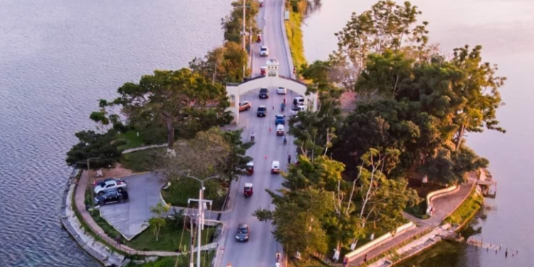 Puente relleno de la Isla de Flores./Foto: CIV.