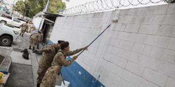 Reservas Militares realizó remozamiento al Alida España de Arana y el Centro de Capacitación Ocupacional