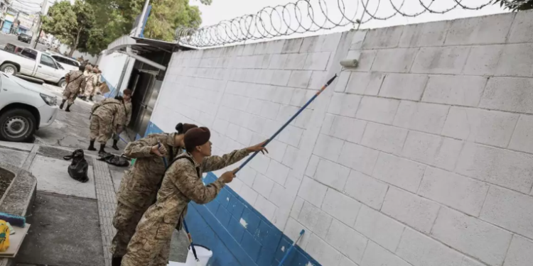 Reservas Militares realizó remozamiento al Alida España de Arana y el Centro de Capacitación Ocupacional